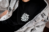 BLACK LIVE YOUR BEST LIFE TEE
